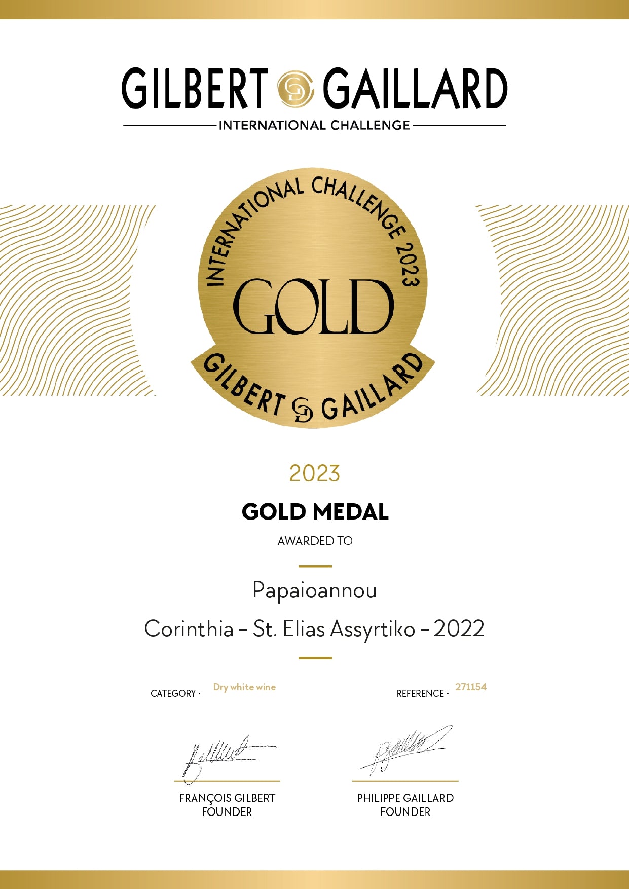 Papaioannou Estate St. Elias Organic Assyrtiko (3 Bottle Minimum)