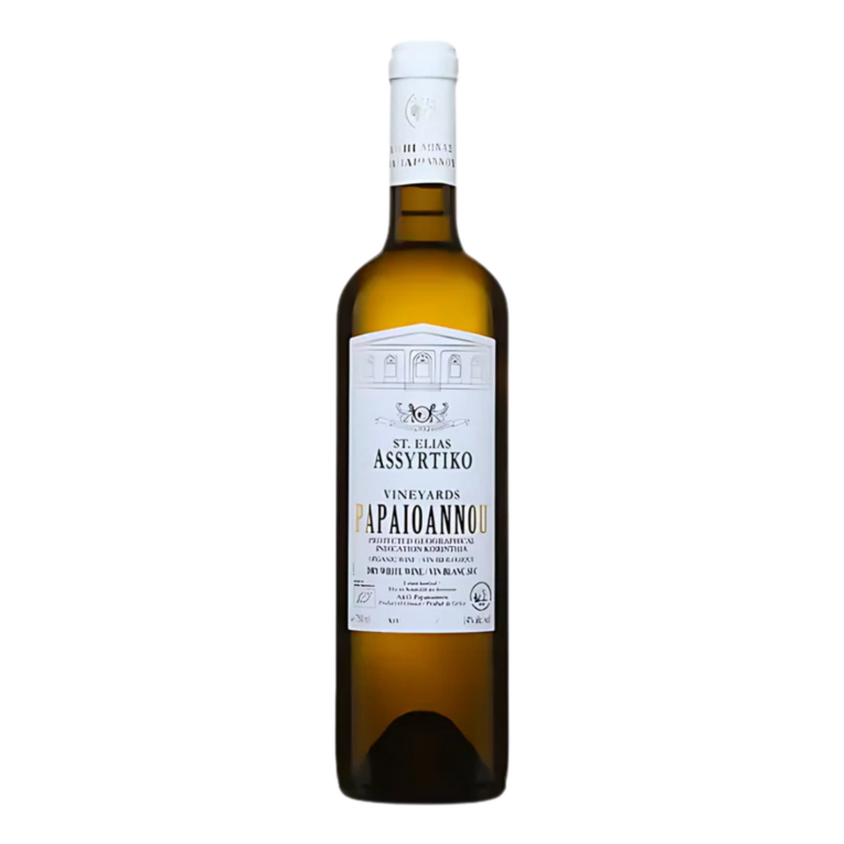 Papaioannou Estate St. Elias Organic Assyrtiko (3 Bottle Minimum)