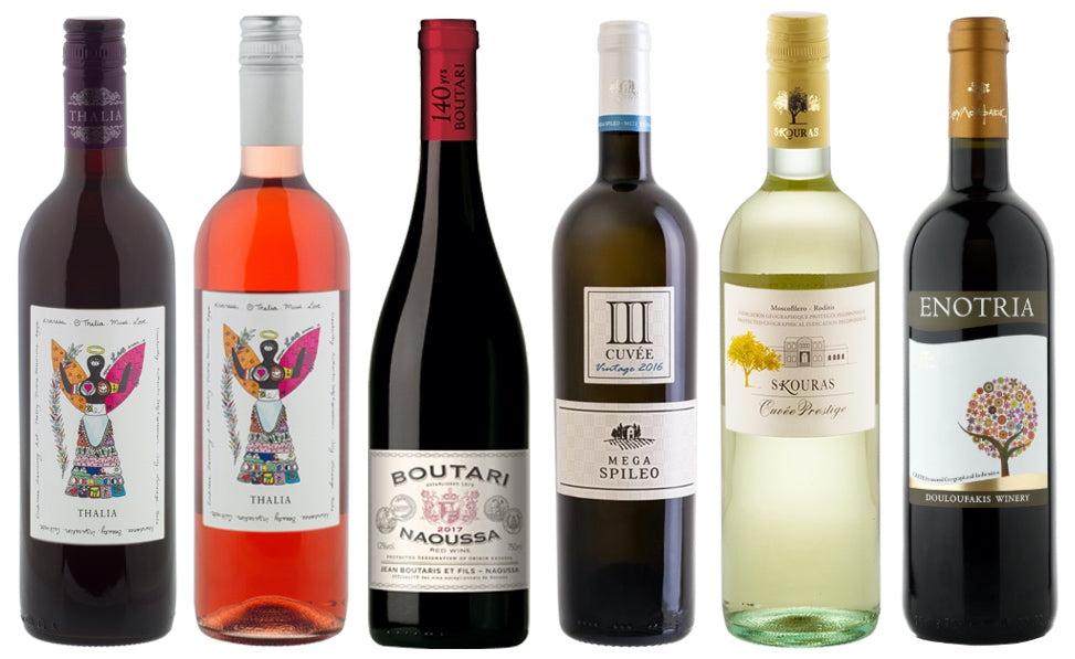 Tier 1 mixed Greek wine box (12 bottles)