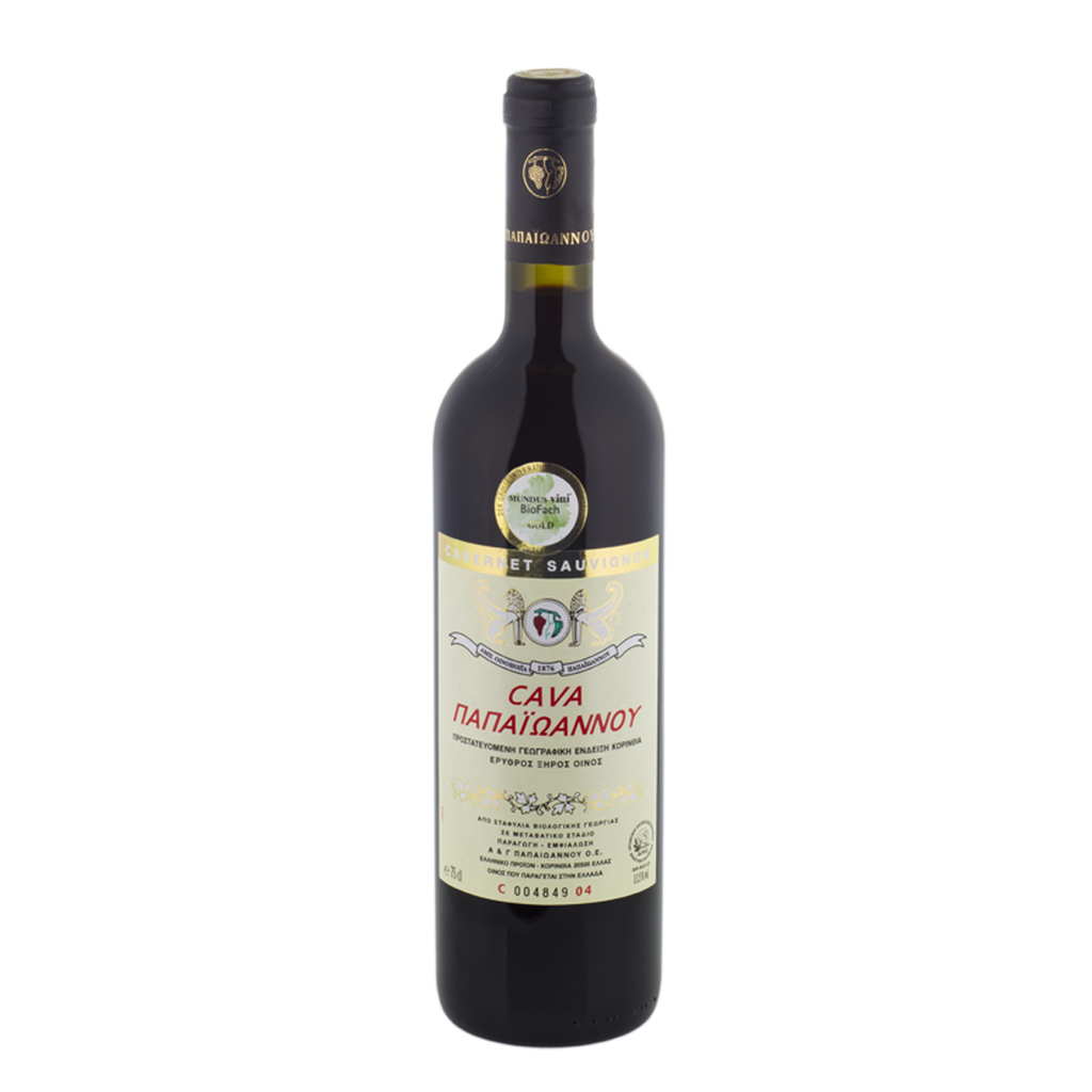 Cava Papaioannou Cabernet Sauvignon, Cabernet Sauvignon, red wine, Greek wine, wine from Greece