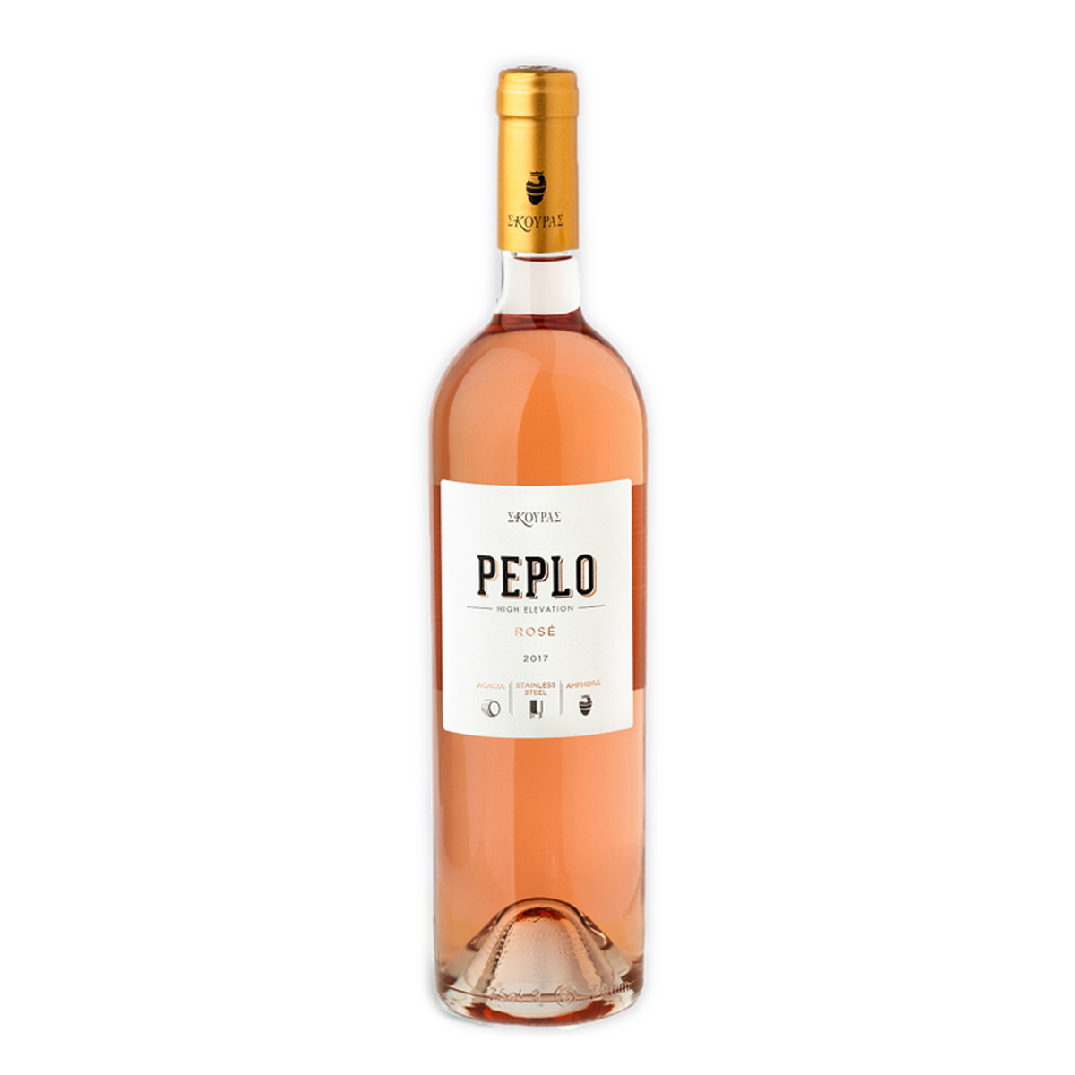 Skouras Peplo Rosé, rosé, rosé wine, Greek wine, wine from Greece, rosé from Greece, Greek rosé