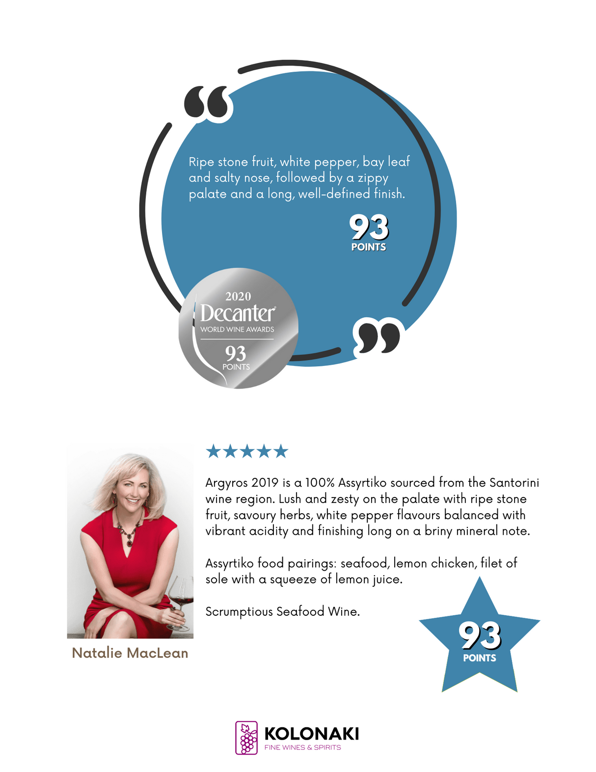 Estate Argyros Santorini Assyrtiko (3 Bottle Minimum)