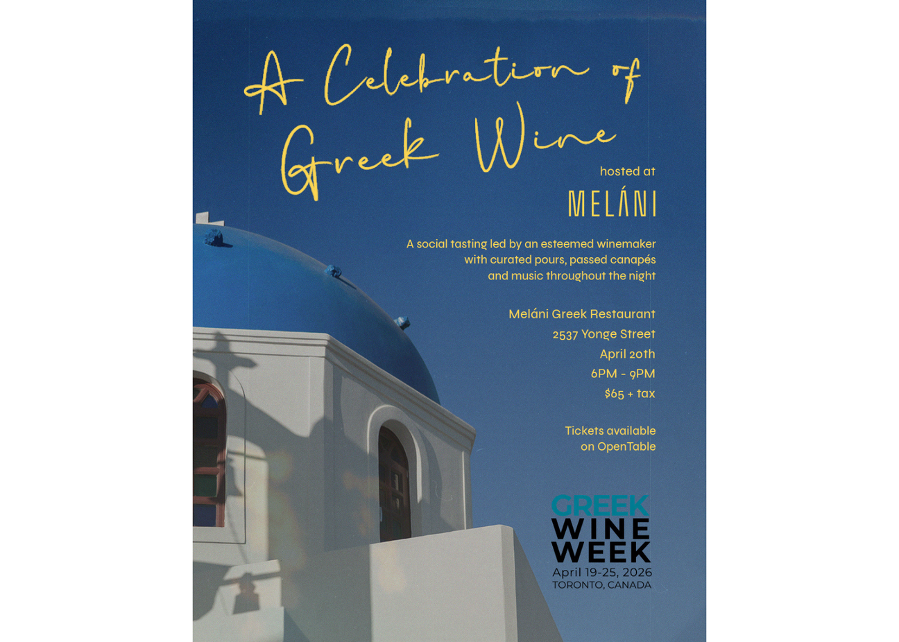 Meláni Wine Tasting Wine Selection