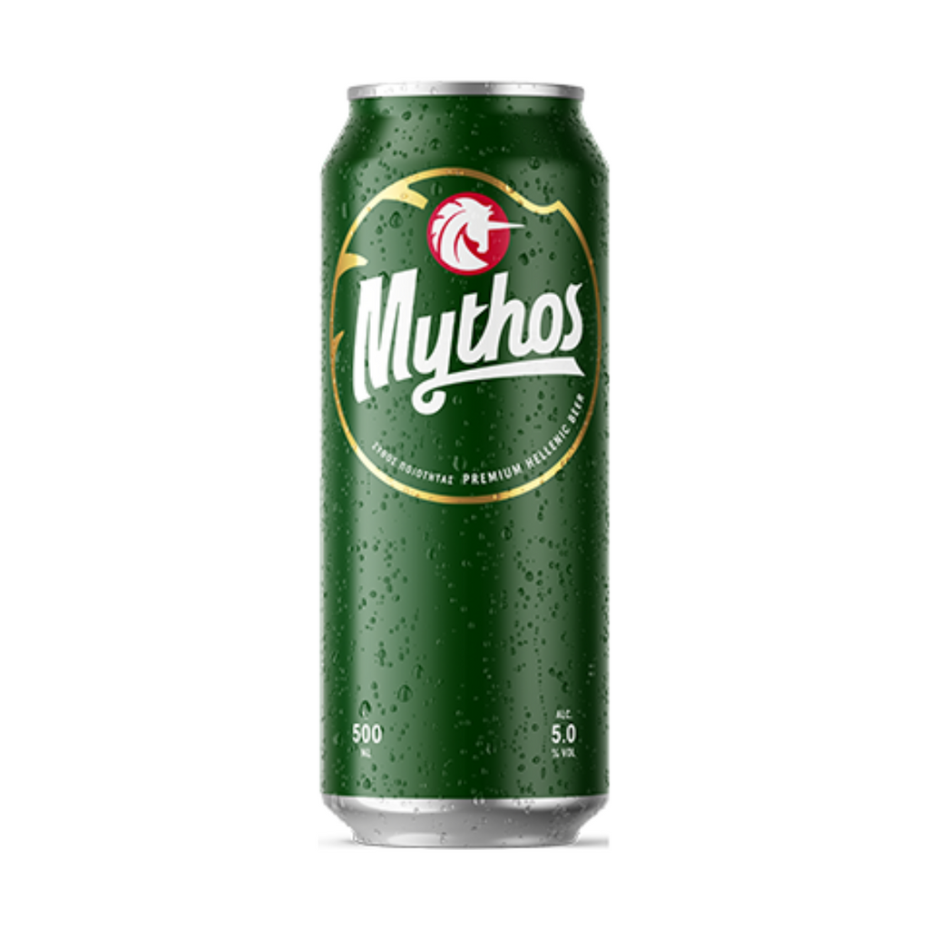 Mythos Beer Tallboys (by the case) Pre-order Now. Arrival September 2023