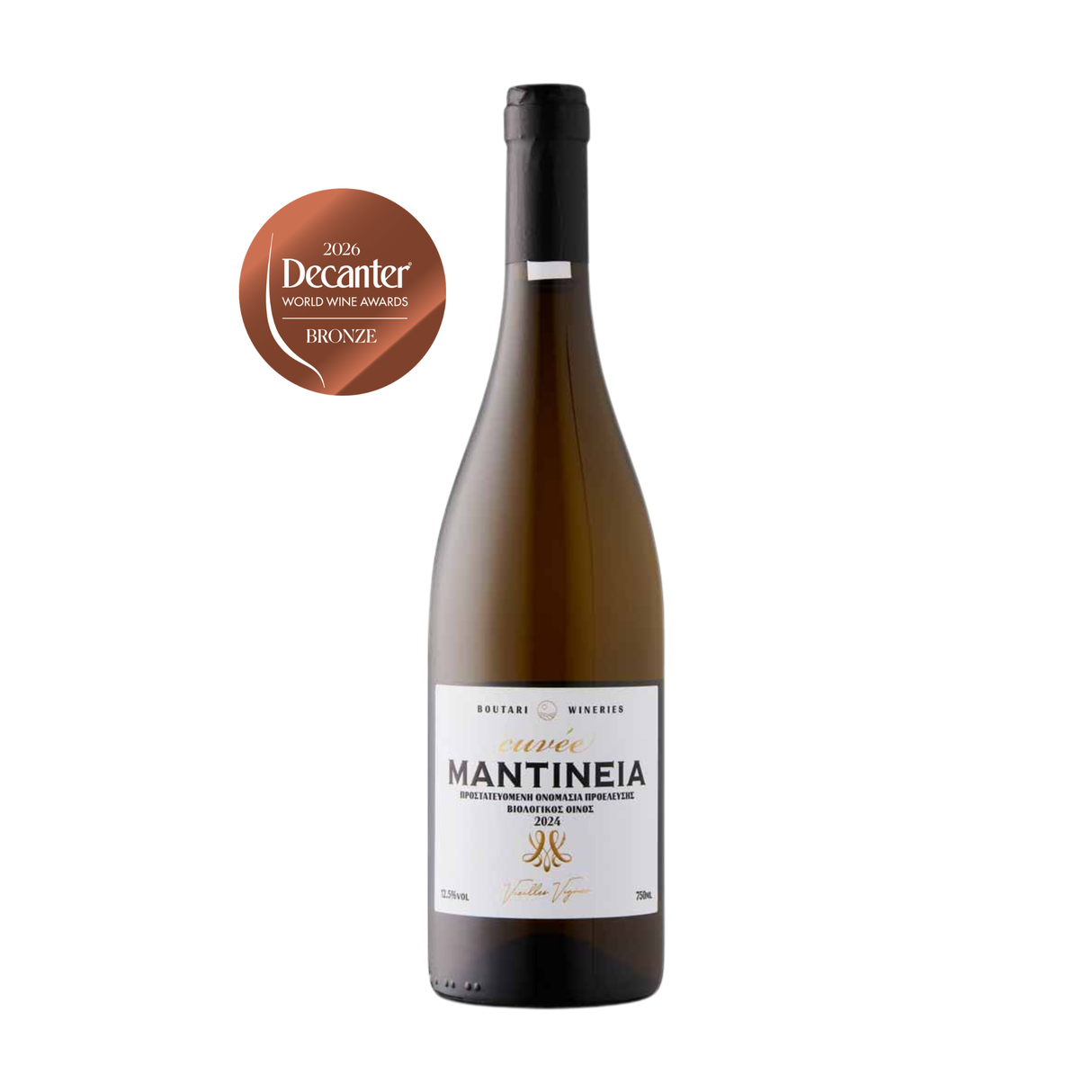 Boutari Moschofilero PDO Mantineia Organic (3 Bottle Minimum)