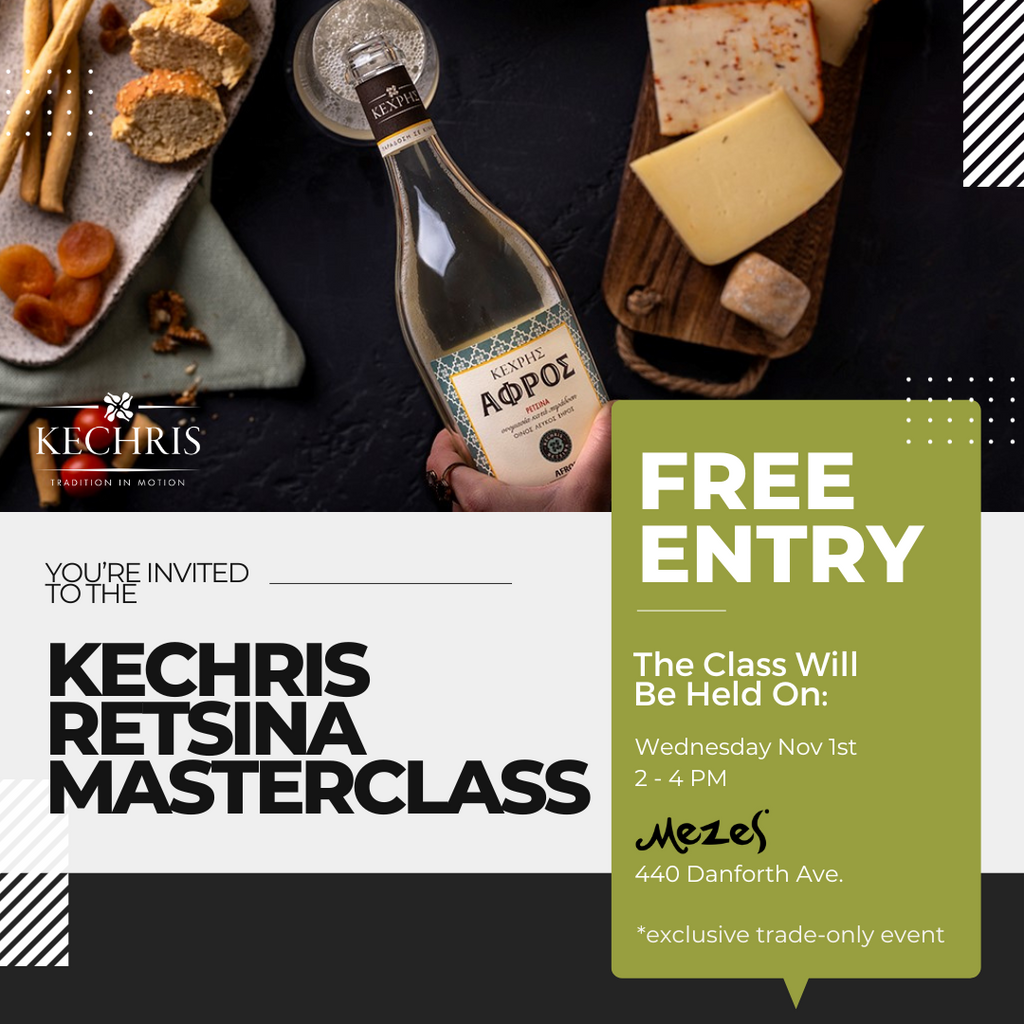 Kechris Retsina Masterclass (exclusive trade-only event, Limited Seating, only 1 ticket per person permitted)