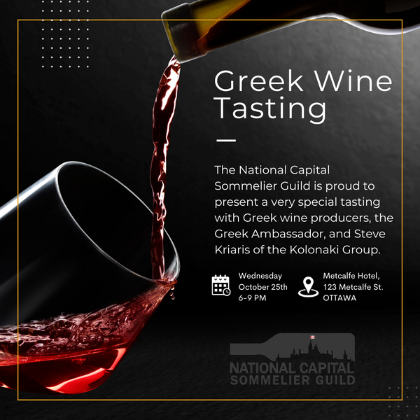 A Night with Greek Wine Producers & the Greek Ambassador in OTTAWA