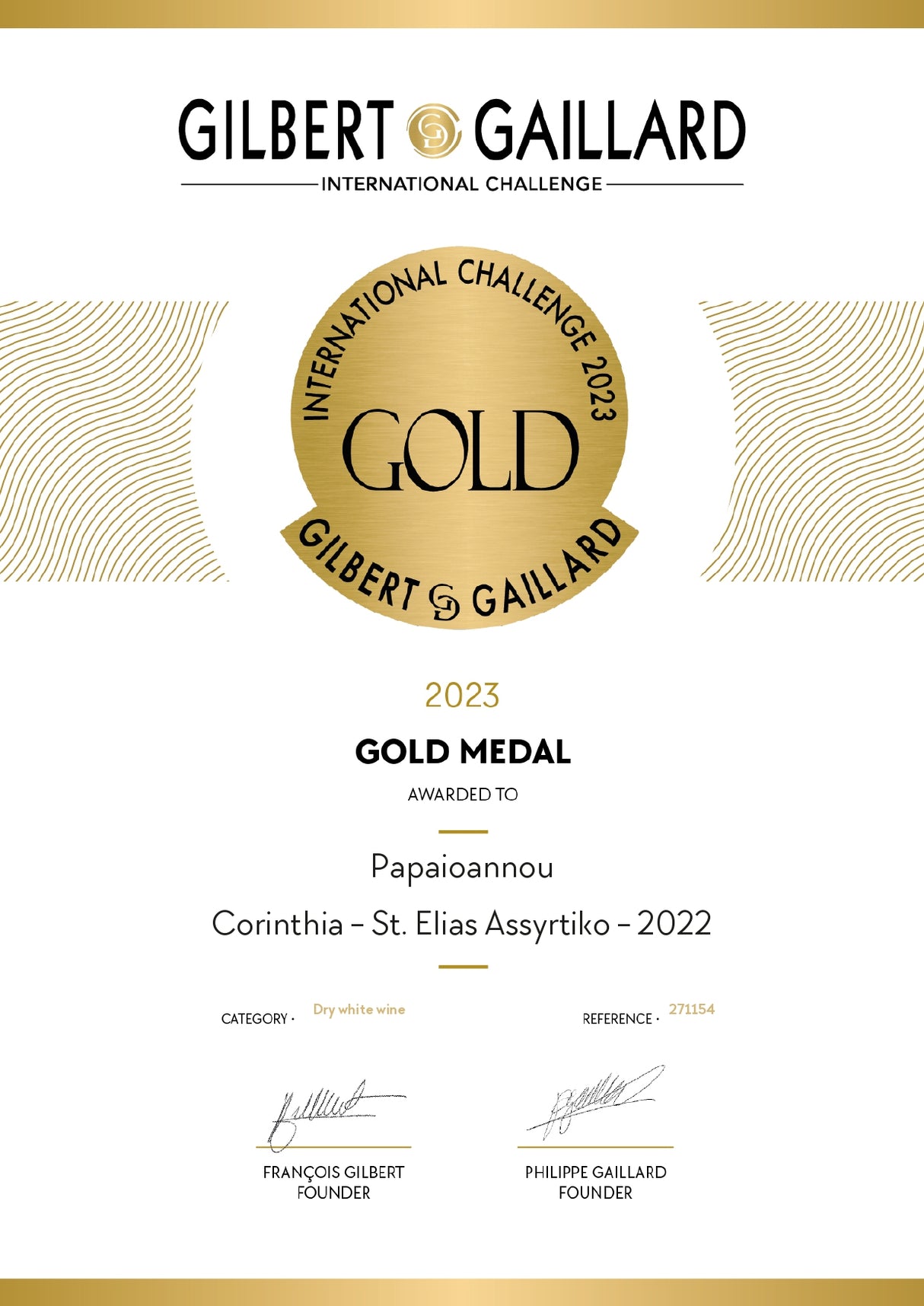 Papaioannou Estate St. Elias Organic Assyrtiko (3 Bottle Minimum)