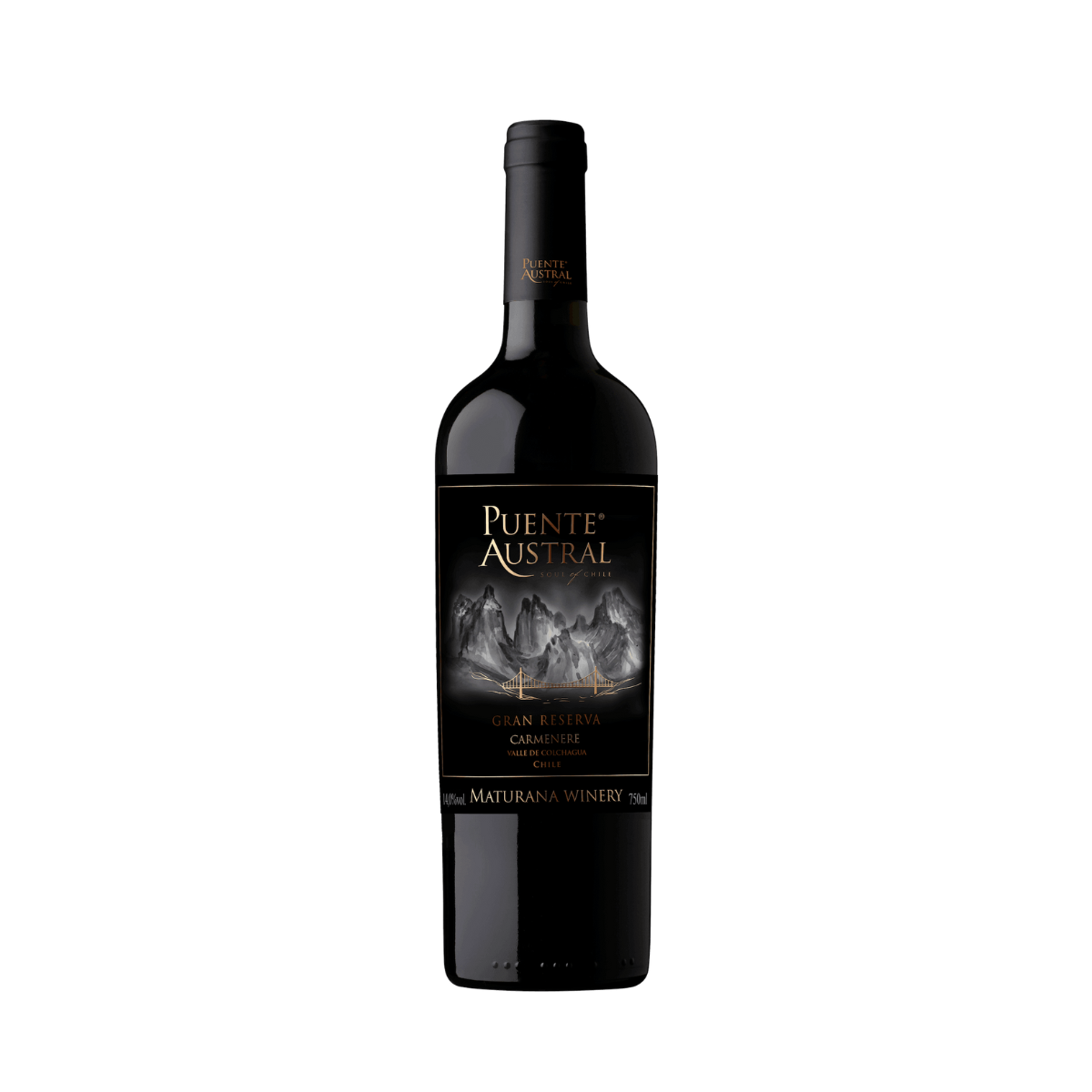 Maturana Puente Ausral Gran Reserva Carmenere (3 Bottle Minimum)