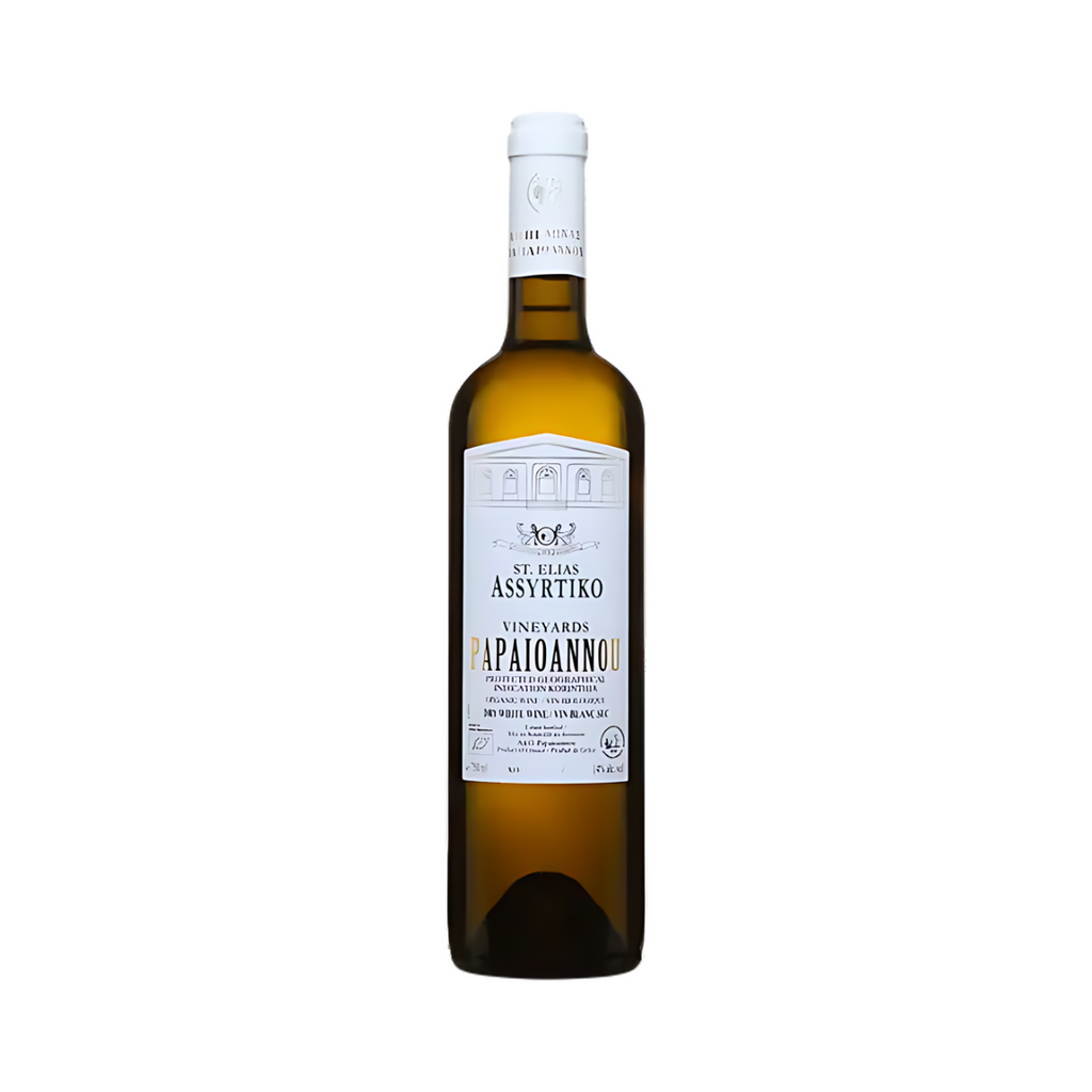 Papaioannou Estate St. Elias Organic Assyrtiko (3 Bottle Minimum)