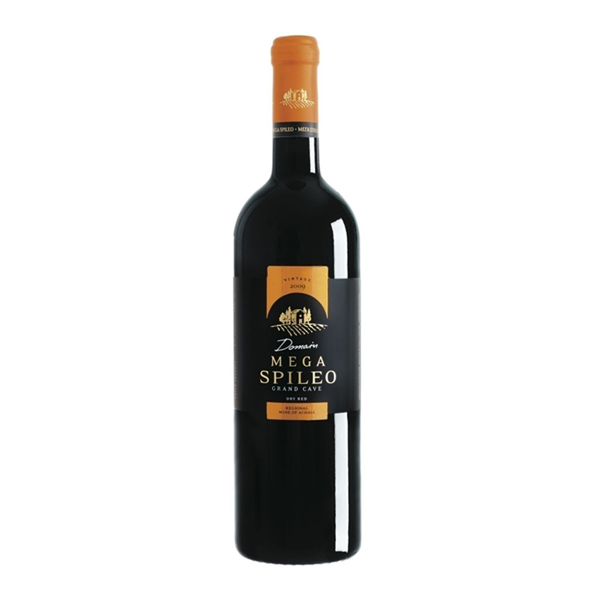 Domain Mega Spileo Red, red wine, Greek wine, wine from Greece