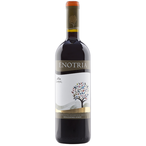 red wine, Greek wine, wine from Greece, Douloufakis Enotria Red