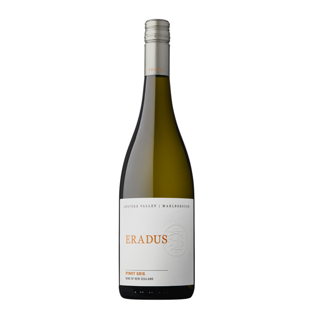 white wine, New Zealand wine, wine from New Zealand, Eradus Pinot Gris “Single Vineyard”, pinot gris