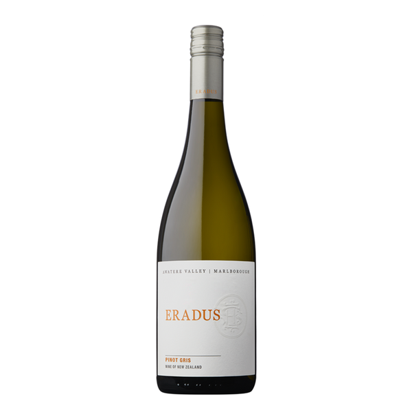 white wine, New Zealand wine, wine from New Zealand, Eradus Pinot Gris “Single Vineyard”, pinot gris