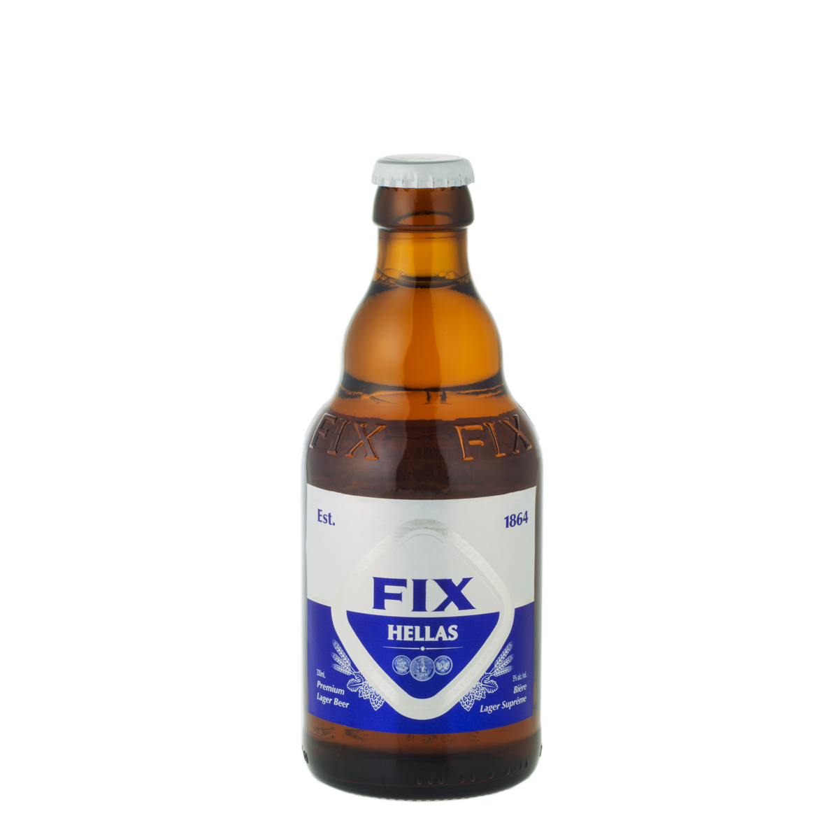 Fix Lager Hellas, fix beer, beer, lager, beer from Greece, Greek beer