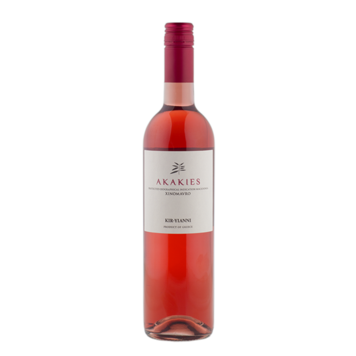 Kir Yianni Akakies Rosé 100% Xinomavro, rosé, rosé wine, Greek wine, wine from Greece, rosé from Greece, Greek rosé
