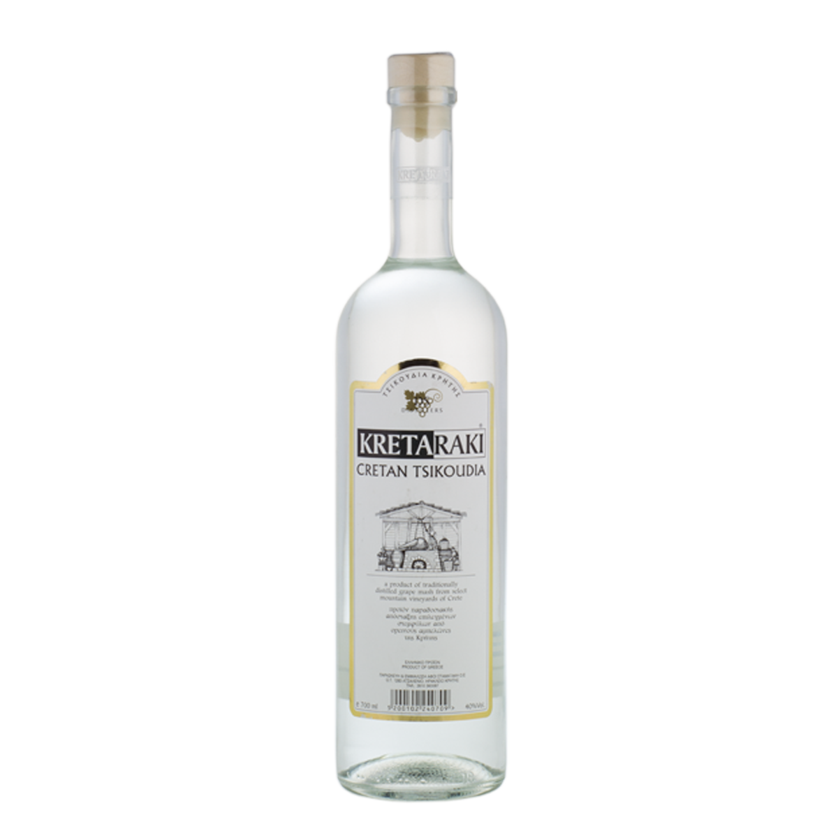 Kreta Raki "Cretan Tsikoudia", spirits, Greek spirits, spirits from Greece