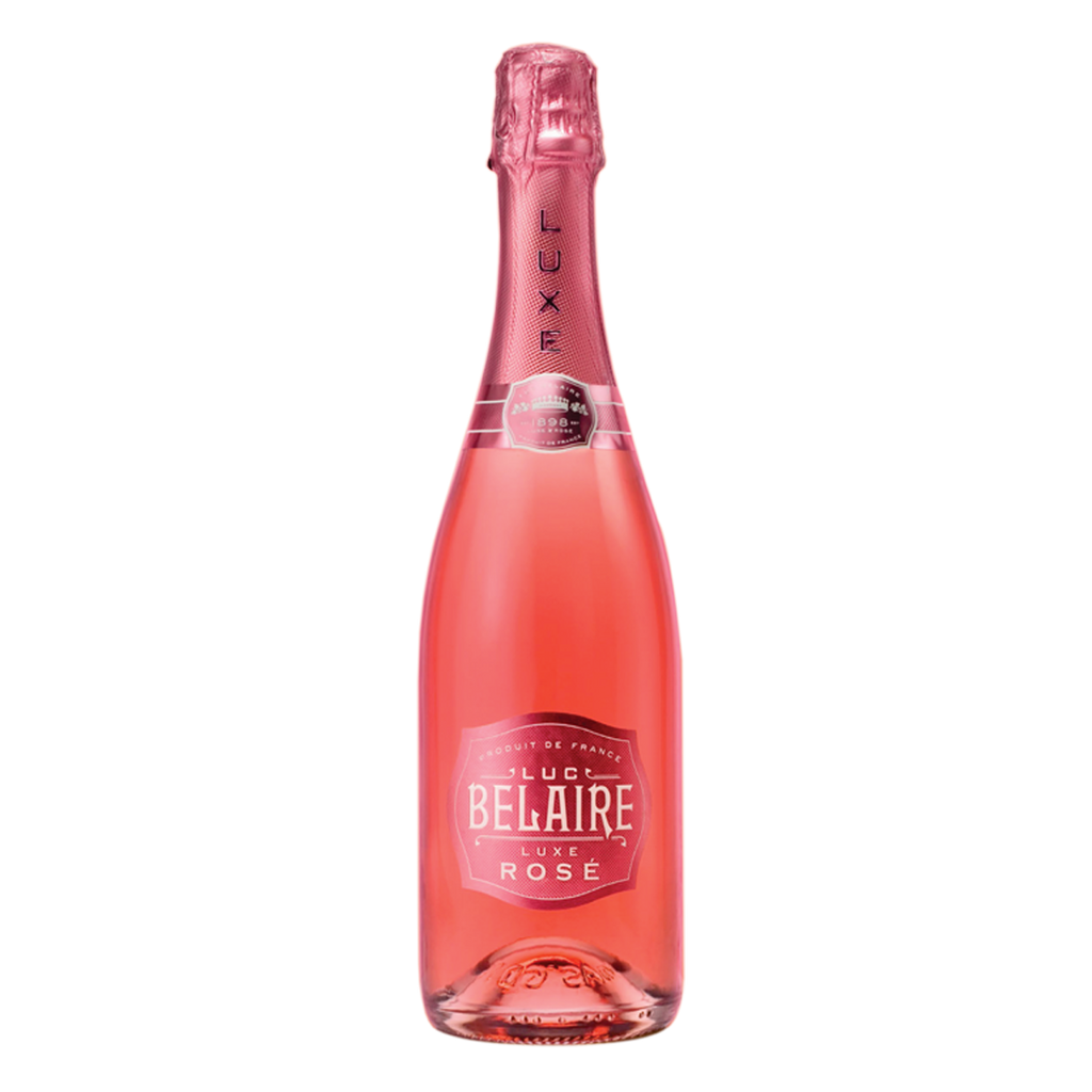 Luc Belaire Luxe Rosé, rosé wine, sparkling rosé, wine from France, French wine, sparkling French rosé, Belaire, rosé