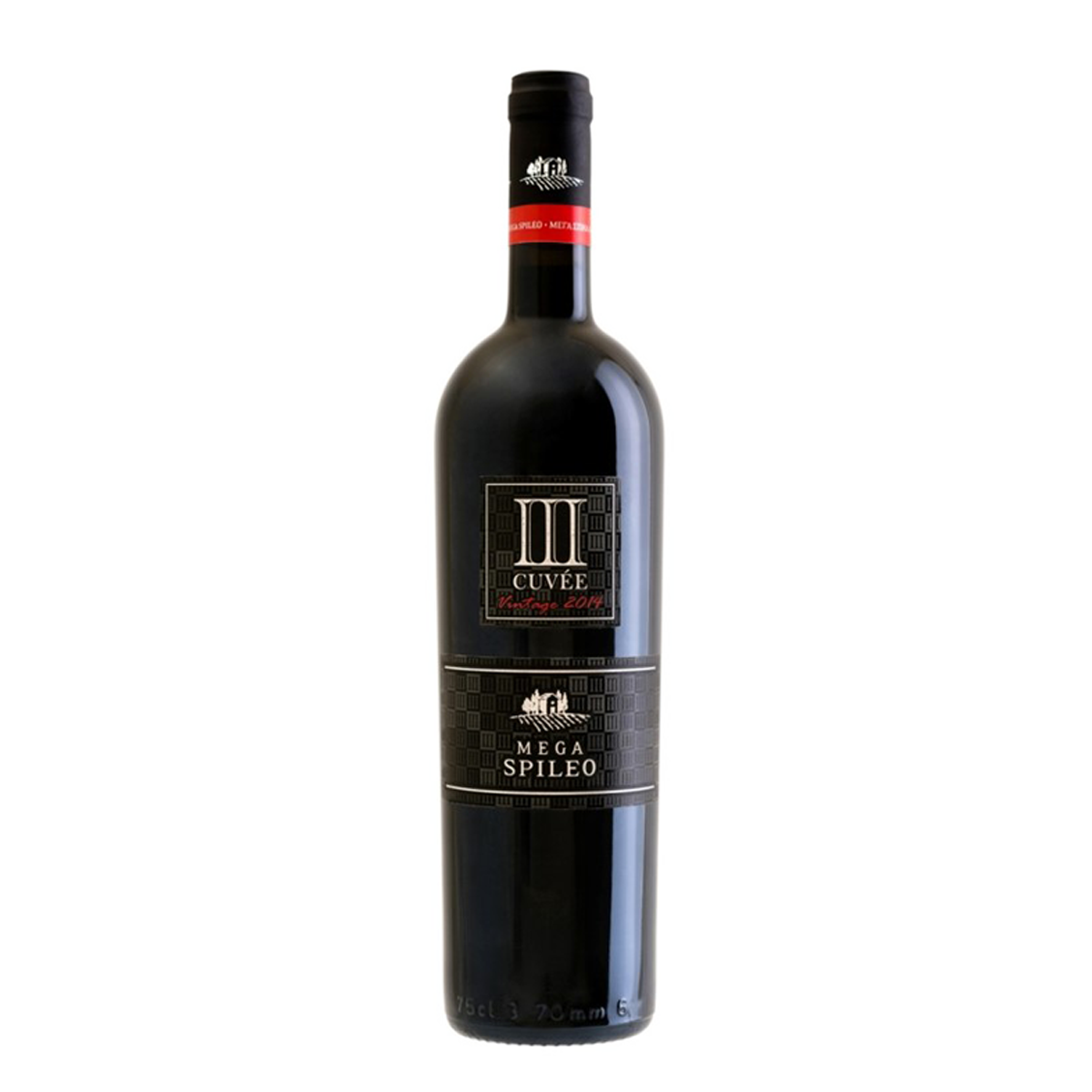 red wine, Greek wine, wine from Greece, Domain Mega Spileo III Cuvée Red
