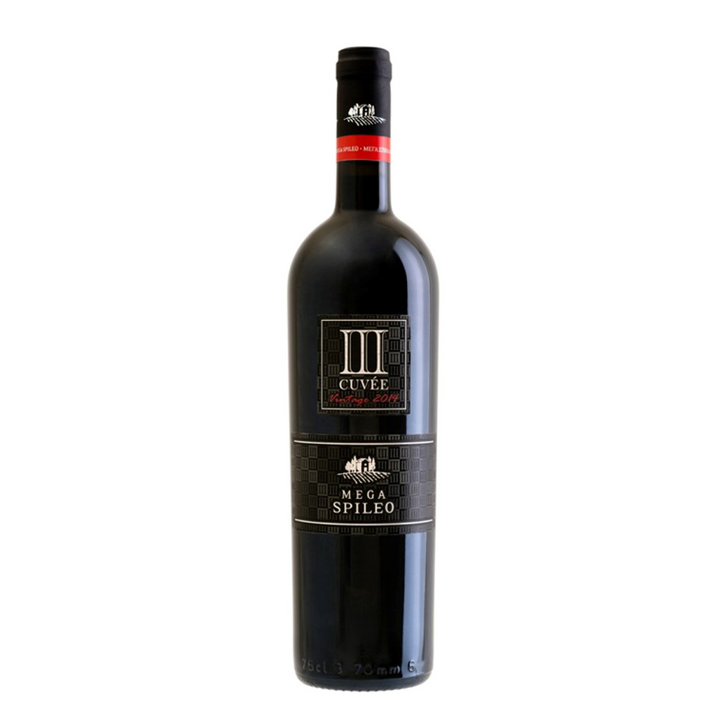 red wine, Greek wine, wine from Greece, Domain Mega Spileo III Cuvée Red