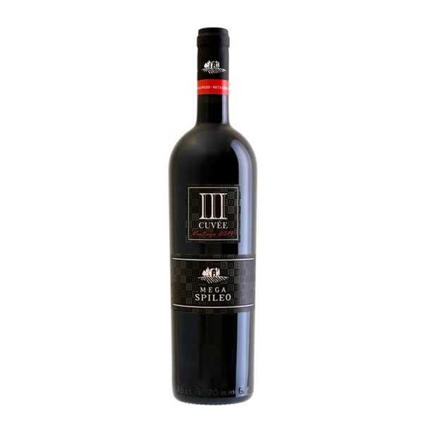 red wine, Greek wine, wine from Greece, Domain Mega Spileo III Cuvée Red
