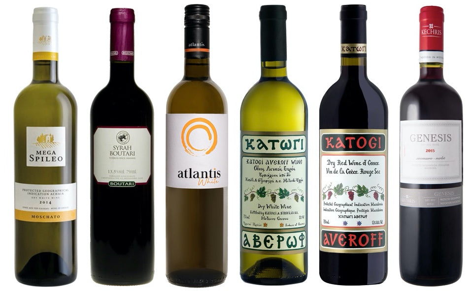 Tier 2 mixed Greek wine box (12 bottles)
