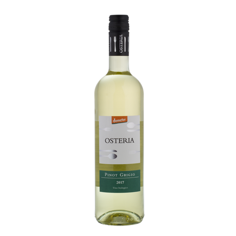 Osteria Pinot Grigio IGT Vegan, Organic & Biodynamic, organic wine, vegan wine, white wine, Italian wine, wine from Italy