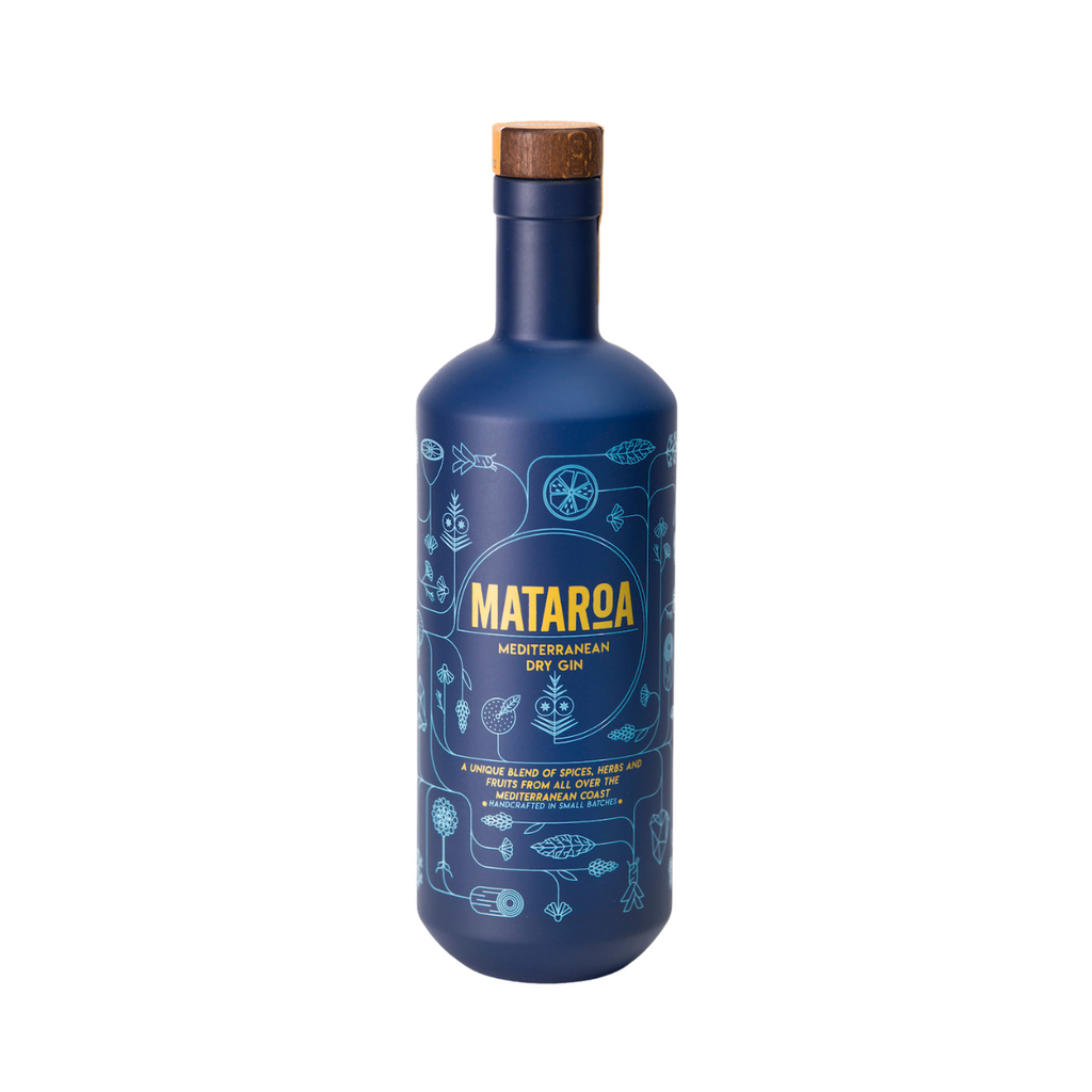 Mataroa Mediterranean Dry Gin, gin, dry gin, spirits, Greek spirits, spirits from Greece