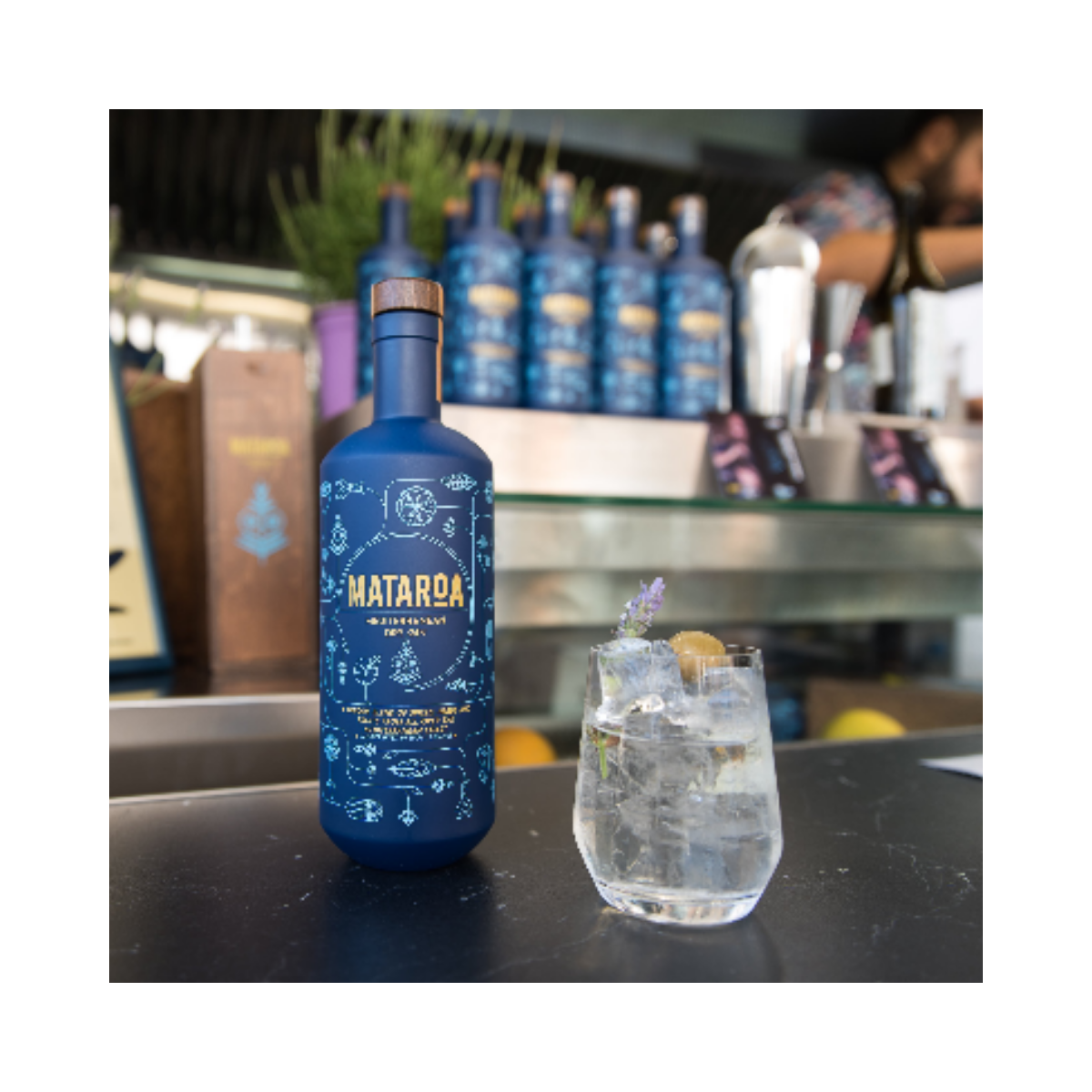 Mataroa Mediterranean Dry Gin (3 bottle minimum)