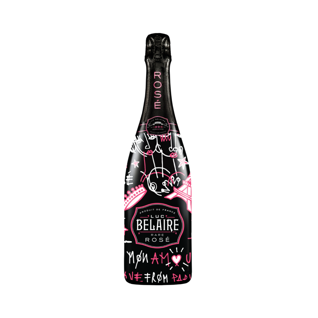 Luc Belaire Luxe ART SERIES Limited Edition Rosé Bottles featuring artwork by Grégoire Devin (6 bottle minimum). Please Call for Availability