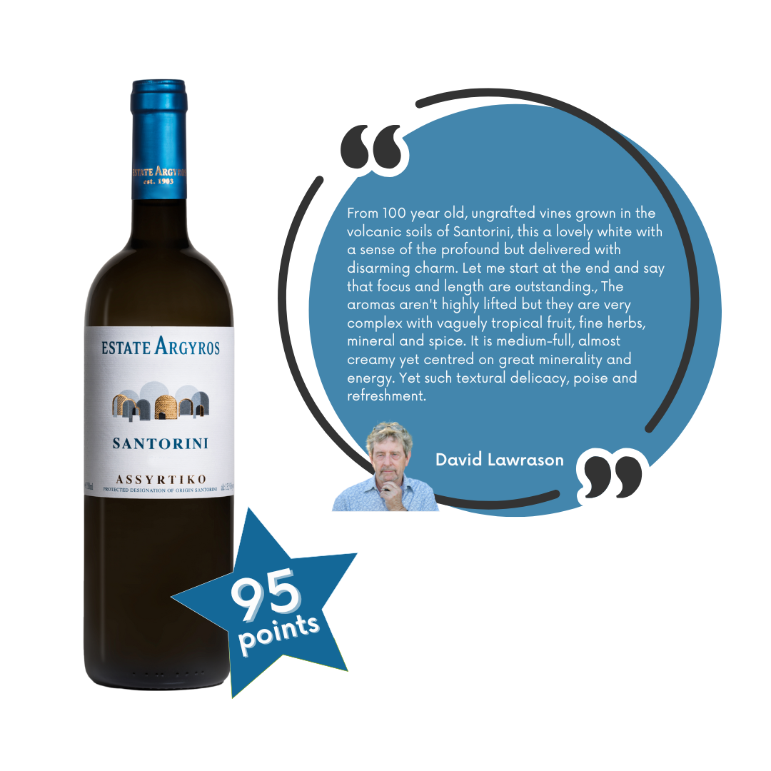 Estate Argyros Santorini Assyrtiko (3 bottle minimum)